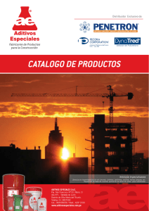 catalogo de productos - Aditivos Especiales SAC.