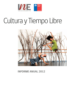 Cultura y Tiempo Libre - Informe anual 2012