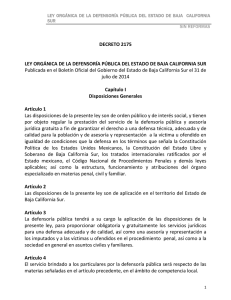 ley vigente - Tribunal Superior de Justicia del Estado de Baja