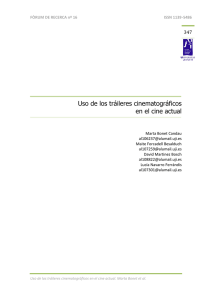 Uso de los tráileres cinematográficos en el cine
