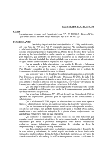 Ordenanza Nº 4.170 - Municipalidad de Rafaela