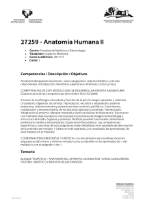 27259 - Anatomía Humana II