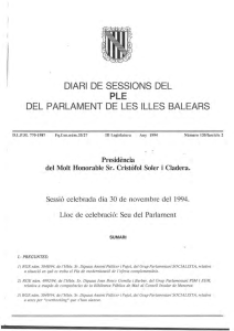 30 de novembre de 1994Núm. 135 fascicle 2 III legislatura
