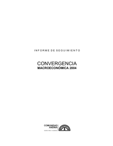 Convergencia Macroeconómica 2004