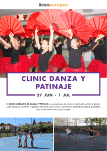 clinic danza y patinaje