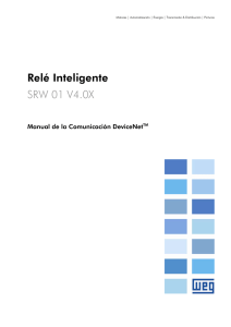 SRW01 - Manual de la Comunicación DeviceNet (v.4.0X)