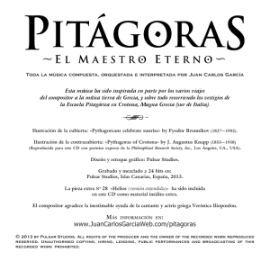 Pitagoras - El Maestro Eterno