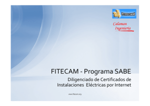 FITECAM - Programa SABE