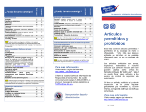 Documento PDF sobre las nuevas disposiciones de seguridad y
