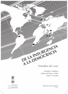 De la Insurgencia a la Democracia: Estudios de caso Colombia