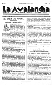 La Avalancha : revista ilustrada. Año 54, n. 1271 [i.e. 1276] (8 mayo