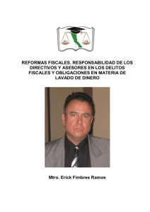 Revista 1 Mtro. Erick Fimbres - Academia de Derecho Fiscal del