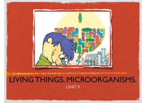 CCNN1-9-Living things. The microorganisms
