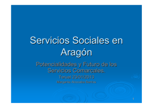 Potencialidades y Futuro de los Servicios Sociales Comarcales