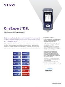 OneExpert DSL - Viavi Solutions