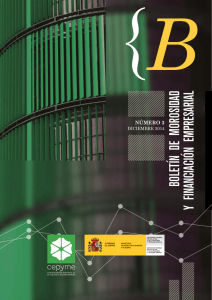 Boletín de Morosidad y Financiación Empresarial Nº3