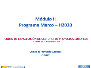 Presentación de PowerPoint - Oficina de Proyectos Europeos