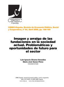 Imagen y arraigo de las fundaciones en la sociedad actual