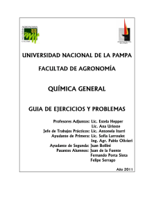 Guía de Ejercicios 2011 - Universidad Nacional de La Pampa