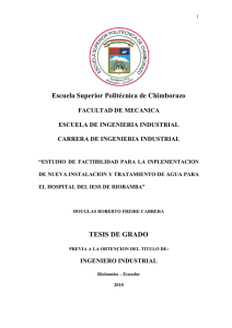 Escuela Superior Politécnica de Chimborazo TESIS DE GRADO