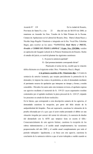 Acuerdo n° 119 - Poder Judicial de la Provincia de Santa Fe