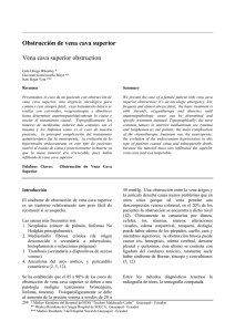 Vena Cava Superior Obstruction