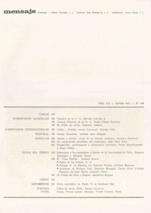 VOL. XX — IUN1O 1971 CARTAS 192 COMENTARIOS