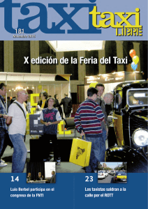 X edición de la Feria del Taxi