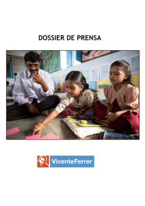 dossier de prensa - Fundación Vicente Ferrer