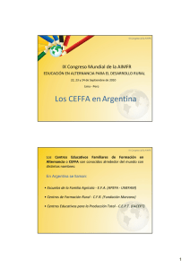Los CEFFA en Argentina