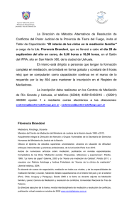 La Dirección de Métodos Alternativos de Resolución de Conflictos