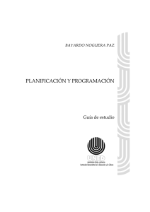 GE0713 Planificación y programación - 2011