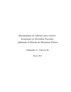 herramientas de software para resolver edp utilizando fem