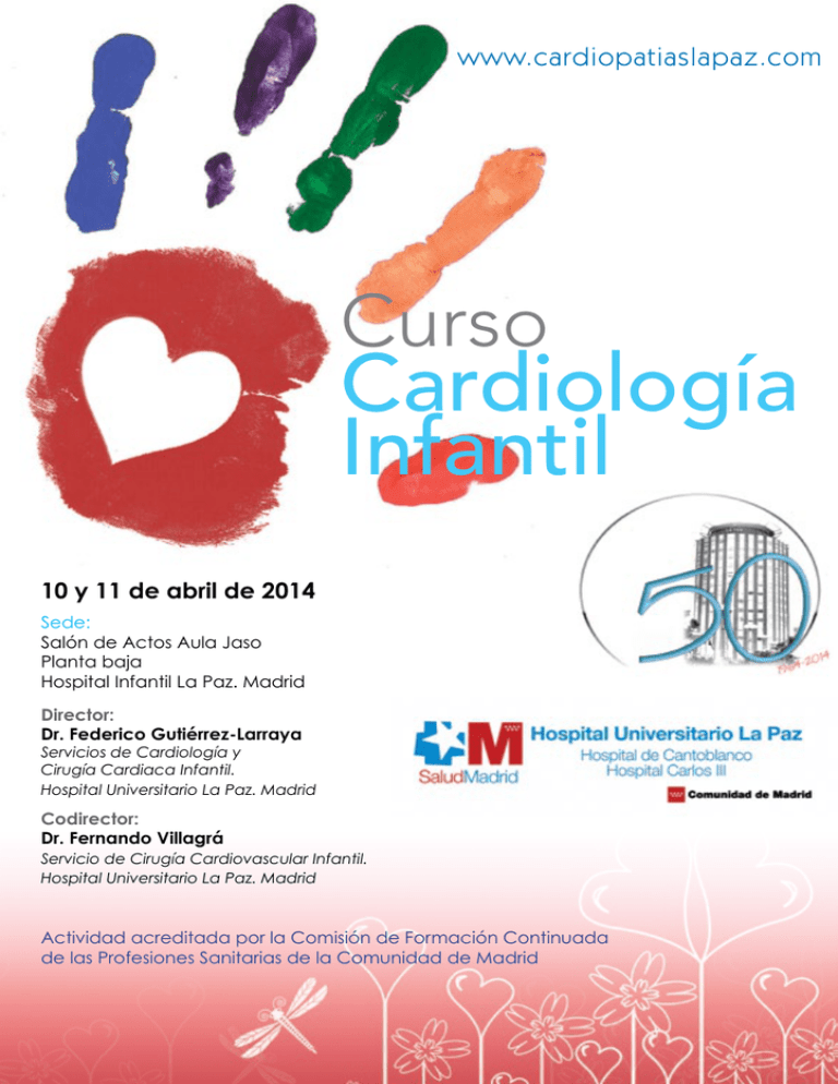 Curso De Cardiología Infantil Cardiopatías Pediátricas Y Congénitas