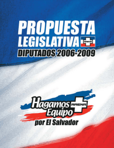 Propuesta Legislativa 2006