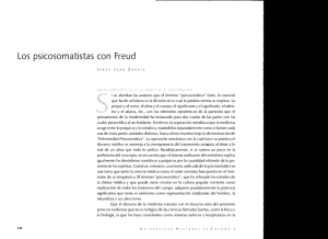 Los psicosomatistas con Freud