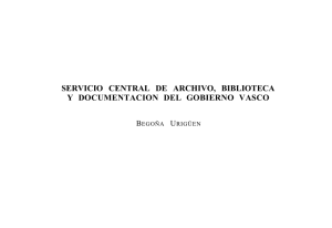 Servicio Central de Archivo, Biblioteca y Documentación del