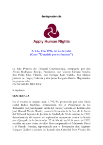 S.T.C. 136/1996 - Apply Human Rights