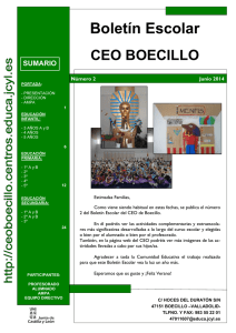 Boletín Escolar - Portal de Educación de la Junta de Castilla y León