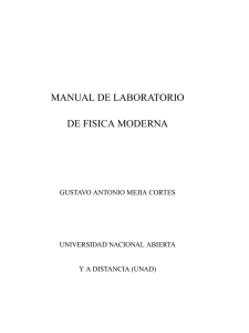 manual de laboratorio de fisica moderna