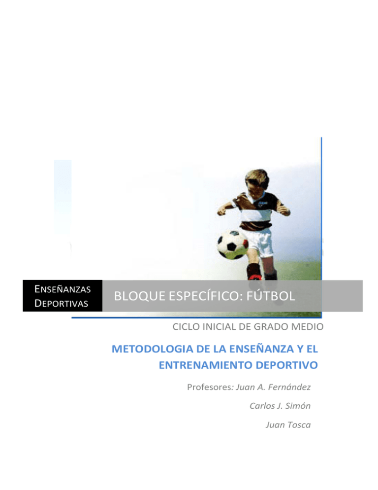 Metodolog a De La Ense anza Y Entrenamiento Deportivo