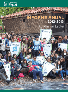 Memoria Fundación Esplai 2012-13