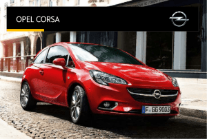 Catálogo del Opel Corsa 5 puertas