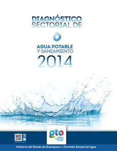 Agua potable en los municipios.