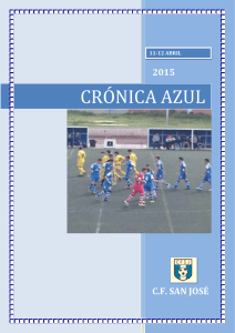 Revista Crónica Azul