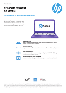 HP Stream Notebook 13-c102ns