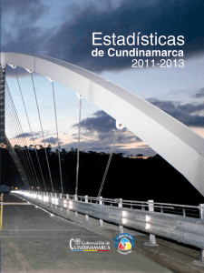 "Estadísticas de Cundinamarca 2011