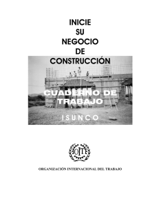INICIE SU NEGOCIO DE CONSTRUCCIÓN