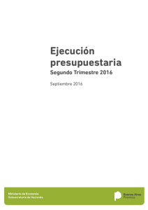 Informe Fiscal II trimestre 2016