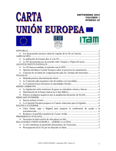 Número XXV - Instituto de Estudios de la Integración Europea